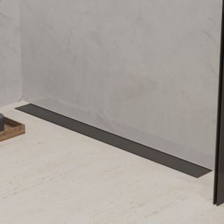 Душевой лоток Paini Klasik CH850KC2 монтаж к стене 85см чёрный матовый